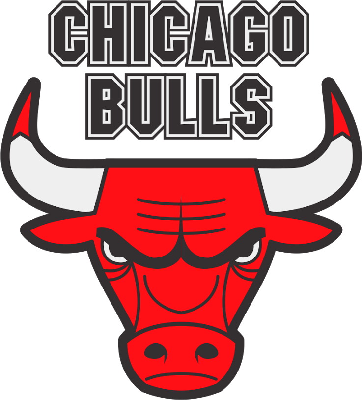 Chicago Bulls Logo - Chicago Bulls Clipart (834x904), Png Download