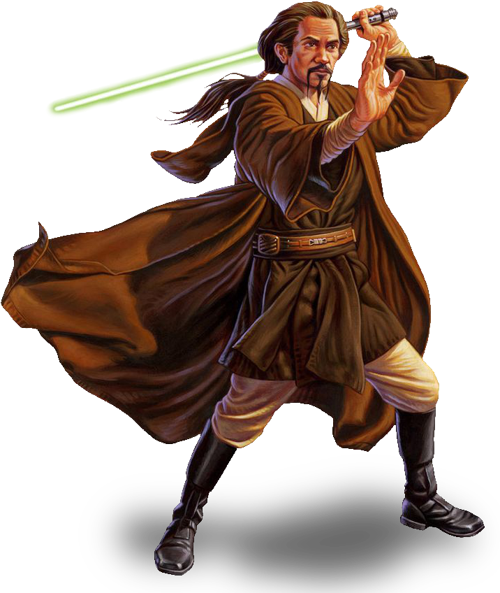 From The Jedi Temple Archives - Star Wars Персонажи Clipart (736x909), Png Download