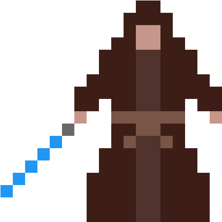 Star Wars Jedi - Illustration Clipart (800x1200), Png Download