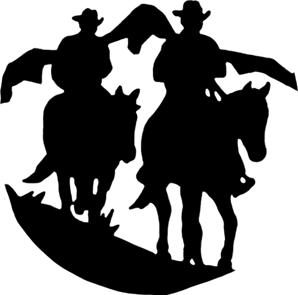 Cowgirl Sticker - Horse Shoe Decal Clipart (1024x1012), Png Download