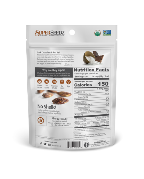 Organic Dark Chocolate & Sea Salt 4oz - Bredele Clipart (600x600), Png Download