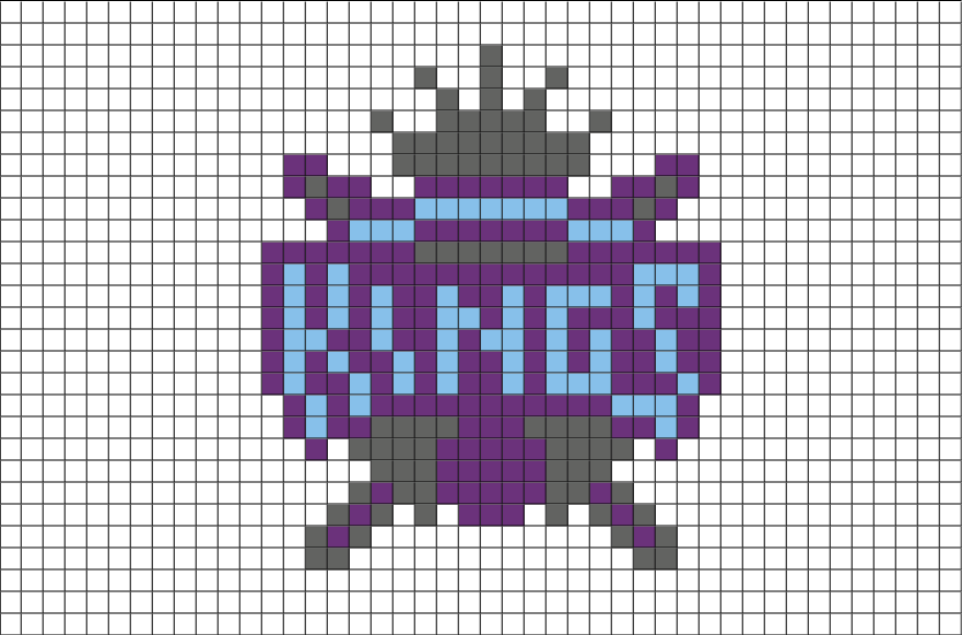 Sacramento Kings Logo Pixel Clipart (880x581), Png Download