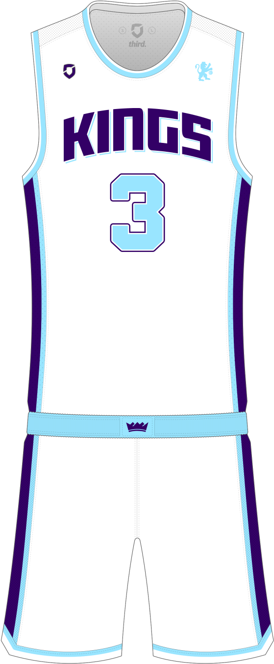 Sacramento Kings Home - Sports Jersey Clipart (1000x1500), Png Download