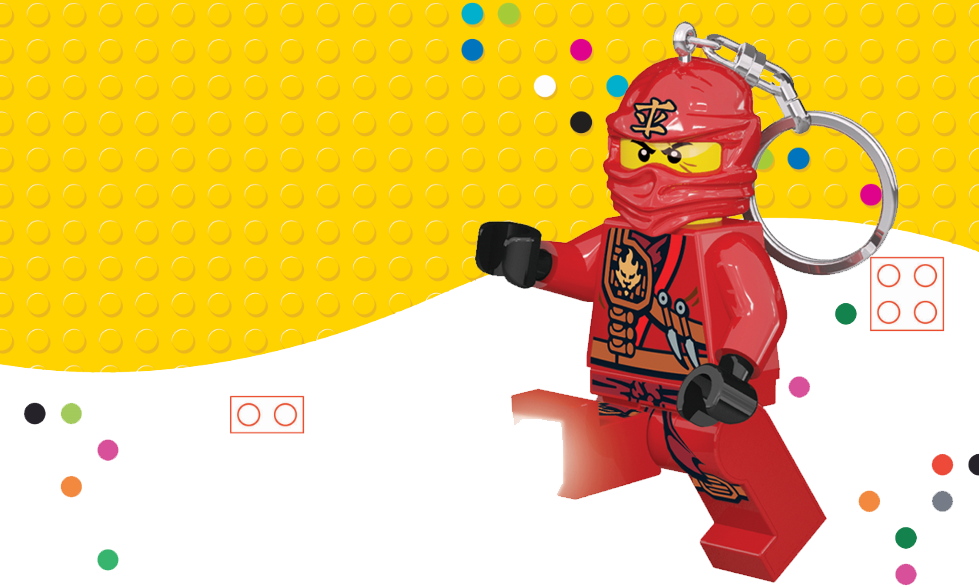 Lego Header - Ninjago - Porte Clé Lego Led Clipart (979x587), Png Download