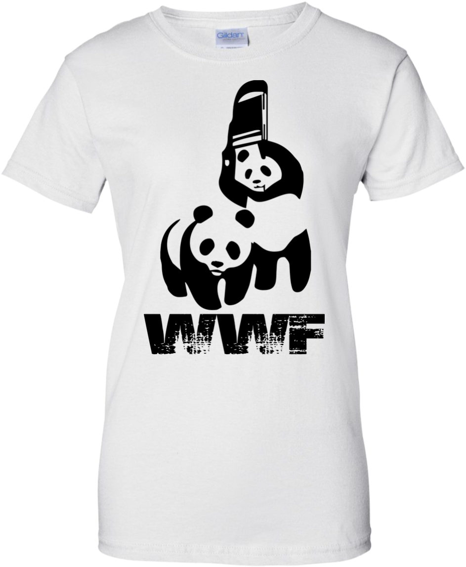 Wwf Panda Bear Clipart (943x1146), Png Download