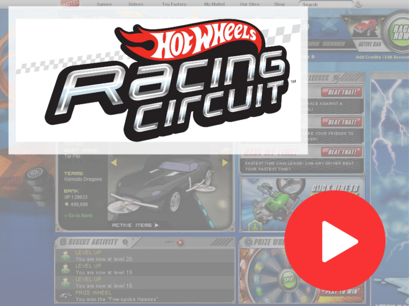 Hot Wheels Racing Circuit Video - Hot Wheels Racing Circuit Clipart (800x600), Png Download