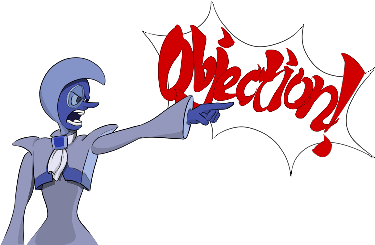 Court Clipart Objection - Zircon Ace Attorney - Png Download (1215x796), Png Download