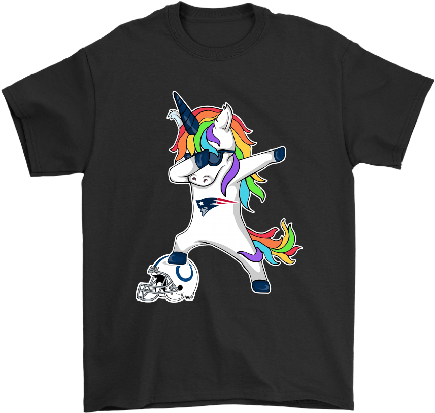 Football Dabbing Unicorn Steps On Helmet New England - Harry Potter My Patronus Is A Unicorn Clipart (1024x1024), Png Download