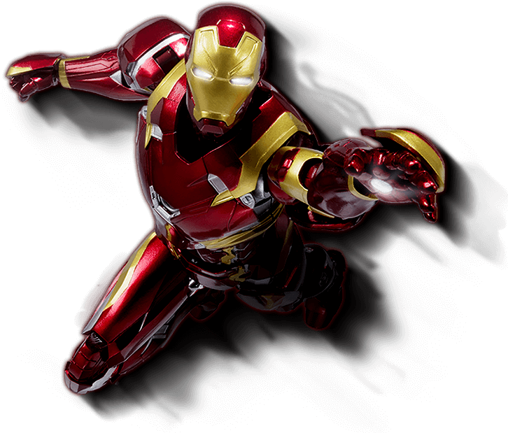 Marvel Bandai S - Iron Man Mark 46 Shf Clipart (740x738), Png Download