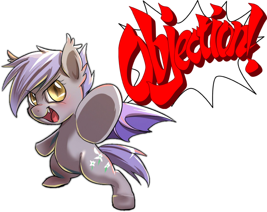 Ace Attorney, Artist - Objection Discord Emoji Clipart (859x681), Png Download