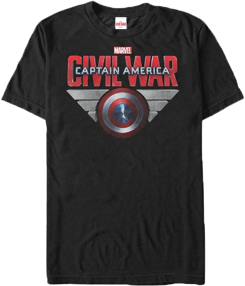 Captain America Civil War Cap Shield Wings T-shirt - Brian Shaw T Shirt Clipart (600x600), Png Download