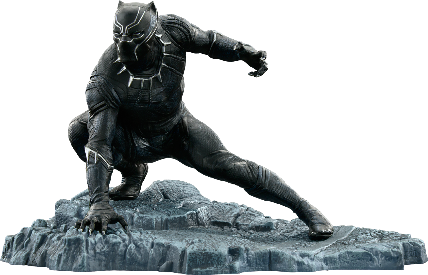 Civil War - Black Panther Marvel Gallery Clipart (1500x965), Png Download