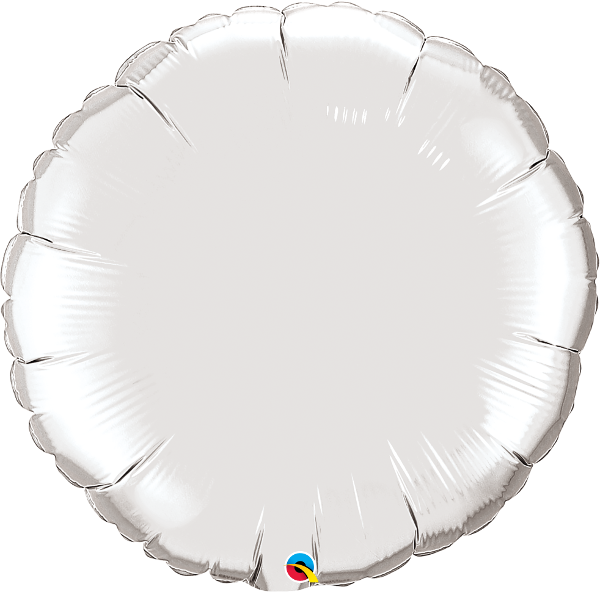 Q36silvercirclefoil - Plate Clipart (600x592), Png Download