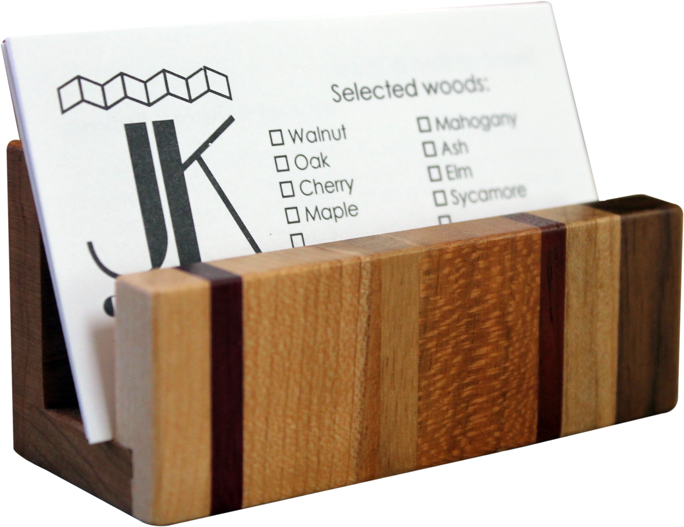 Wood Business Card Holder Clipart (3154x3154), Png Download
