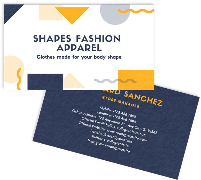 Business Card Printing - Construction Paper Clipart (750x750), Png Download