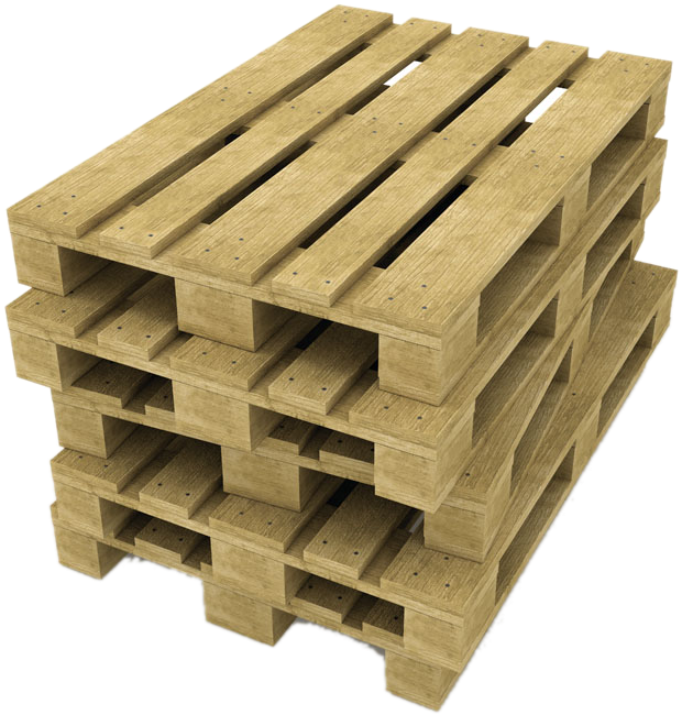 Clipart Black And White Library Eur Stock Photography - Pallets Clip Arts - Png Download (1000x800), Png Download