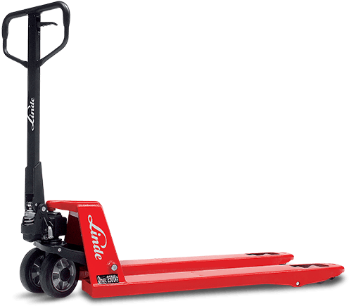 Png Library Forklift Clipart Pallet Jack - Linde M25 Hand Pallet Truck Transparent Png (1233x524), Png Download