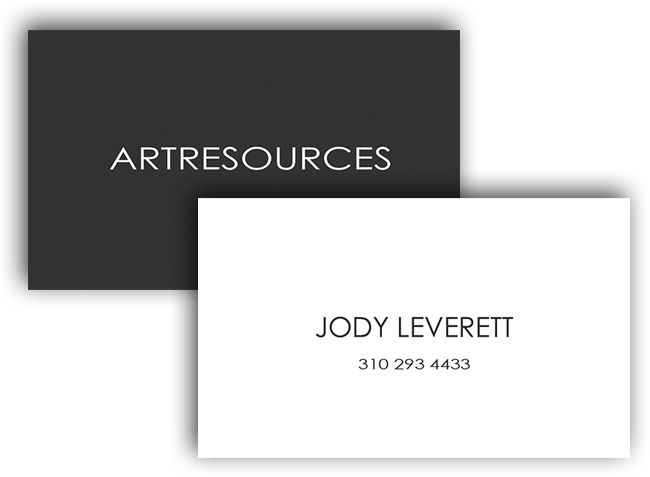 Art Resources Business Card - Silver Clipart (660x483), Png Download
