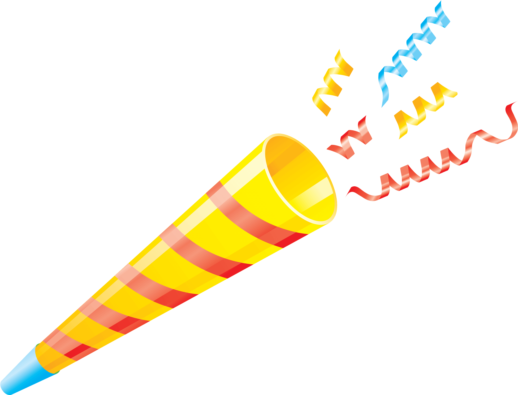 Download - Transparent Background Party Horn Clipart - Png Download (2048x2048), Png Download