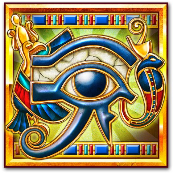 Eye Of Horus From Eye Of Horus Slots Game, By Adam - Eye Of Horus Clipart (600x600), Png Download