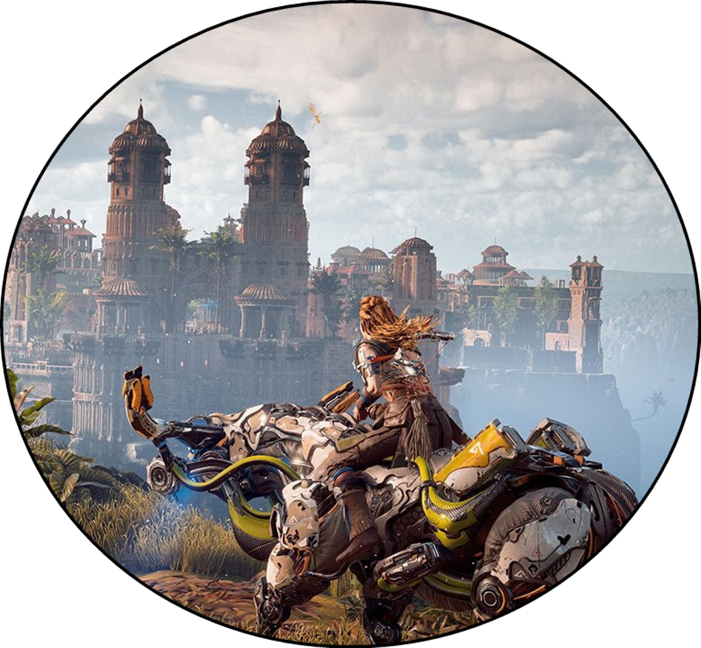 Horizon Zero Dawn Environment Clipart (1024x946), Png Download