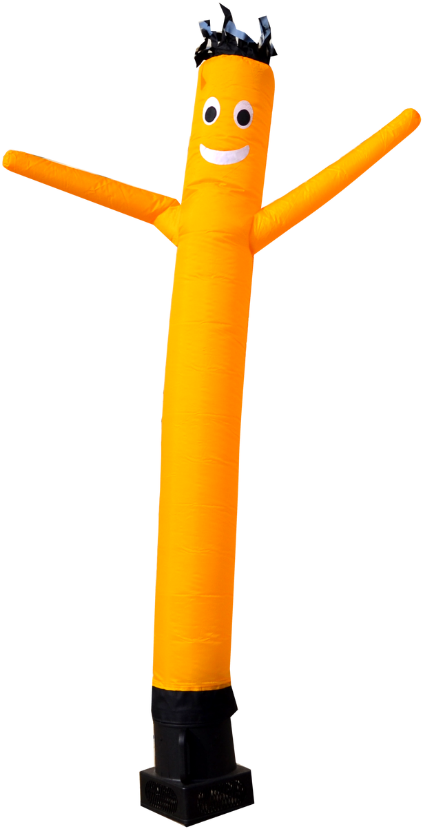 Air Dancers® Inflatable Tube Man 6ft Yellow - Tube Man Clipart (901x1280), Png Download