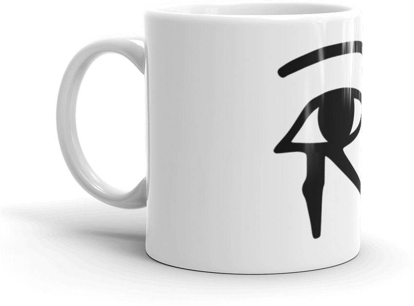 Chocolate Ancestor, Llc- Eye Of Horus Mug ${varant - Coffee Cup Clipart (1000x1000), Png Download