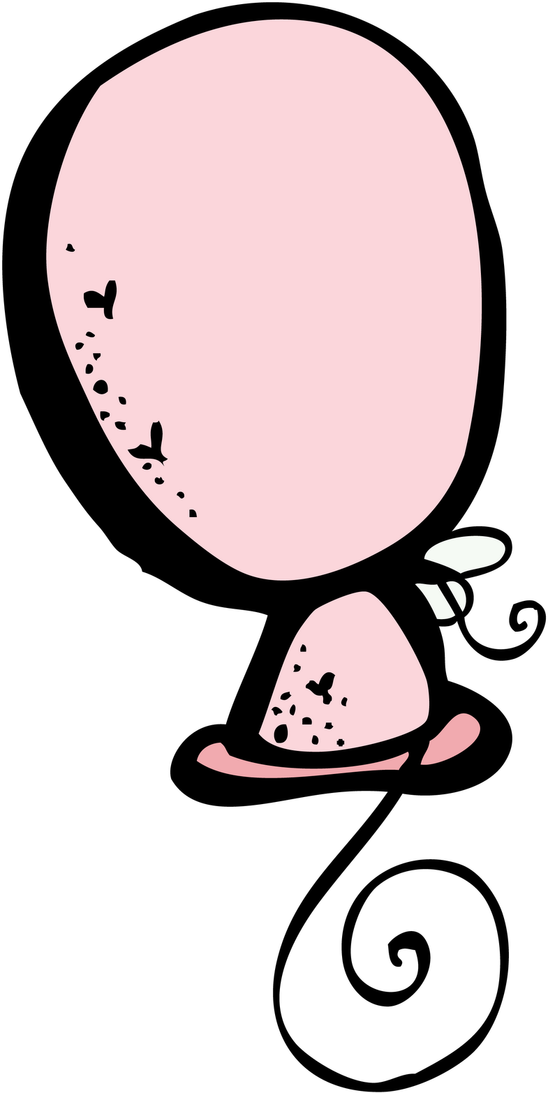 Caveman Clipart Hammer - Melonheadz Globo Para Colorear - Png Download (810x1600), Png Download