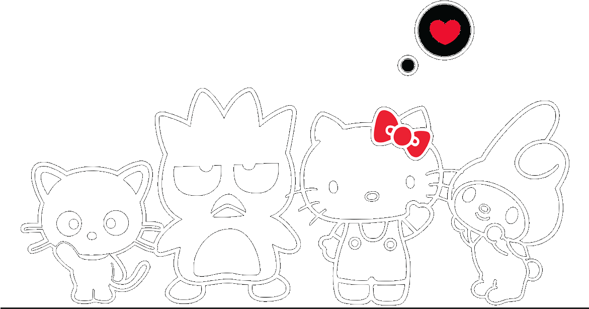 Sanrio-crate - Cartoon Clipart (1170x630), Png Download