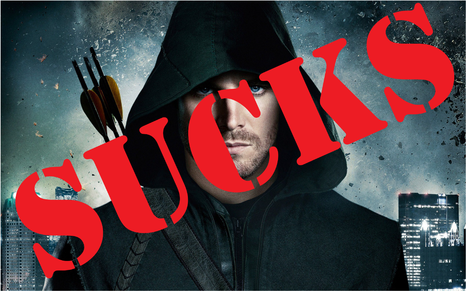 Oliver Arrow Season 1 Clipart (1600x1106), Png Download