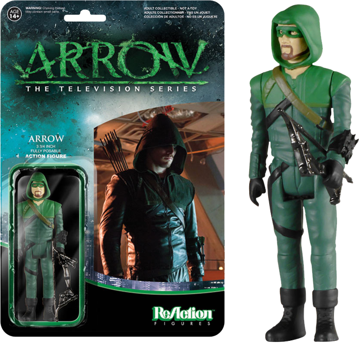 Green Arrow Reaction Figure [fun5362] - Green Arrow Action Figure Clipart (700x675), Png Download