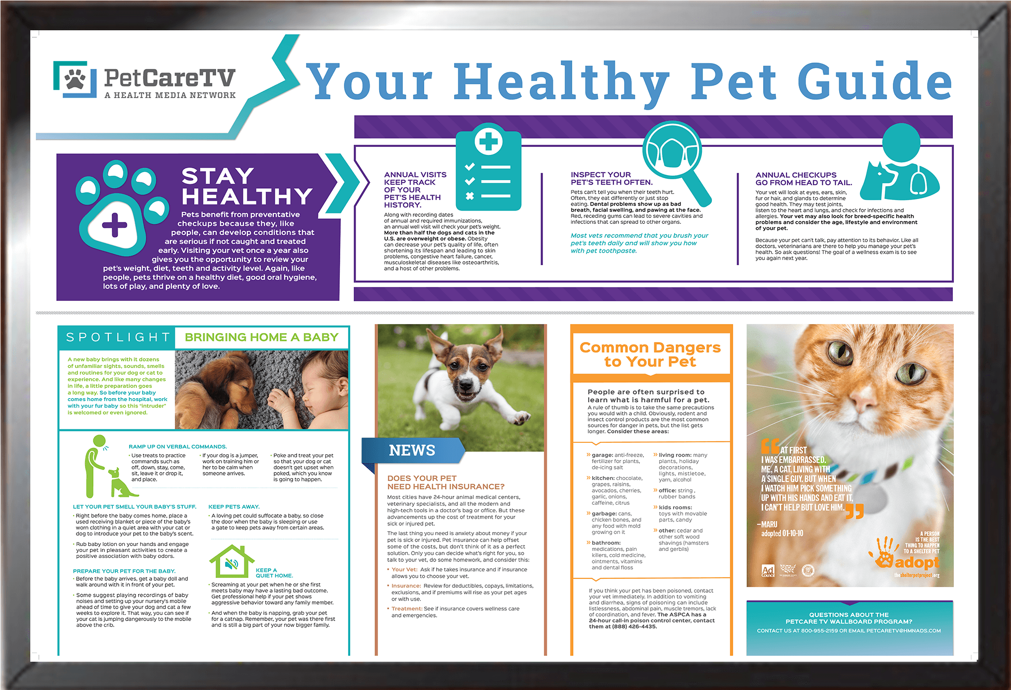 Hmn Pec Wall Board Adjusted - Online Advertising Clipart (2193x1589), Png Download