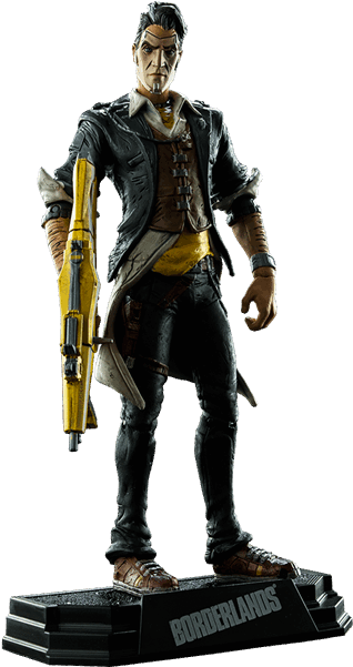 Handsome Jack 7” Colour Tops Mcfarlane Toys Figure - Handsome Jack Action Figure Clipart (600x600), Png Download