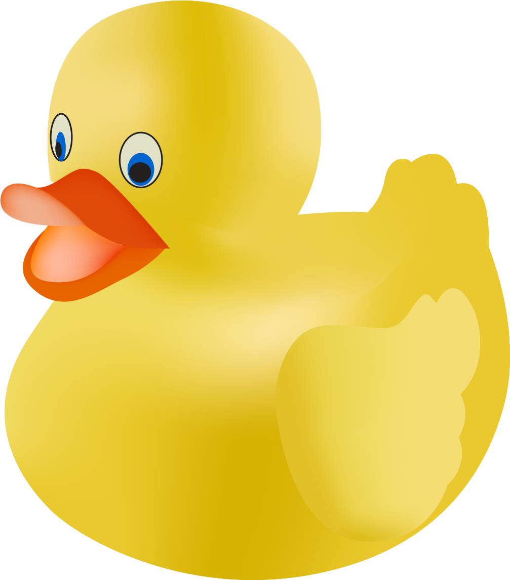 Rubber Duck Clip Art - Rubber Duck - Png Download (1200x1200), Png Download
