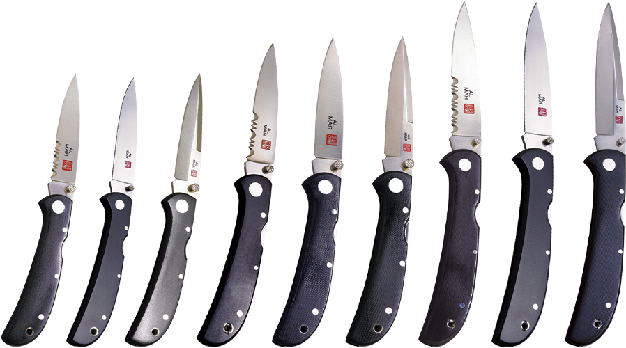 Ultralights - Al Mar Folding Knife Clipart (1200x500), Png Download