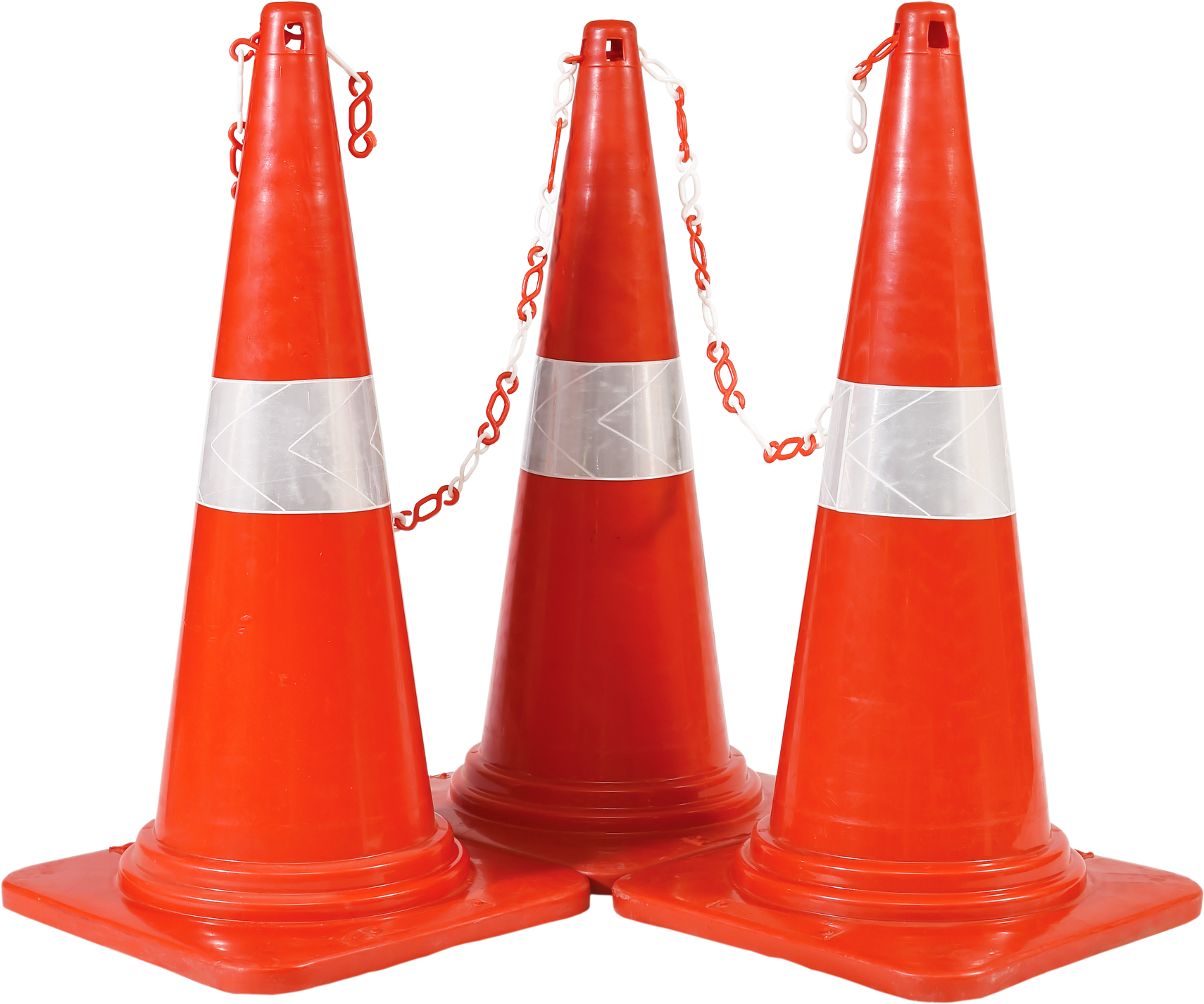 Traffic Cone Png Transparent Image - Vector Traffic Cones Png Clipart (2000x1693), Png Download