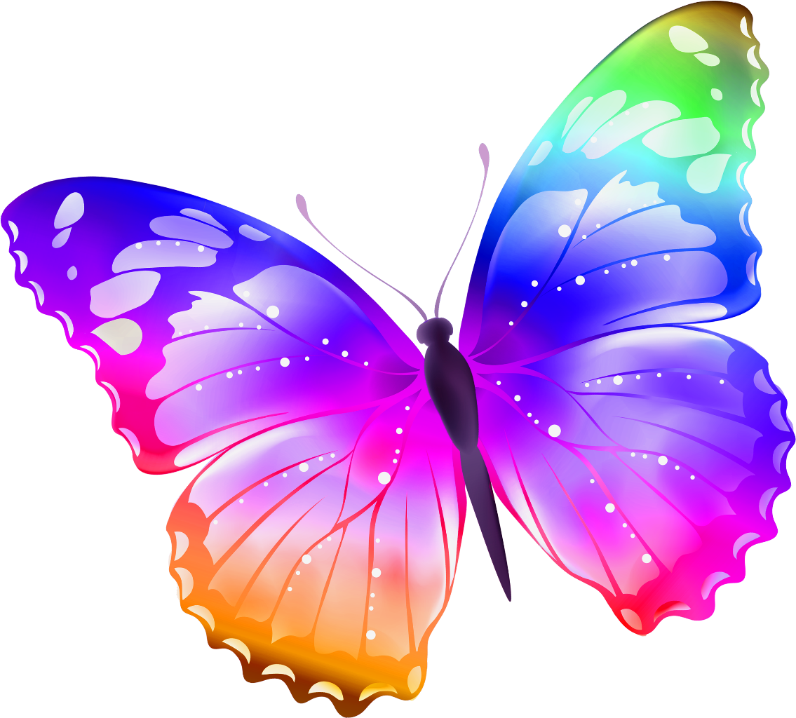 1135 X 1024 19 - Butterfly Mariposa Clipart (1135x1024), Png Download