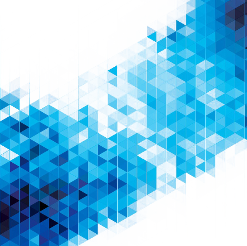 Abstract Art Geometry Stock - Blue Abstract Triangle Png Clipart (800x797), Png Download
