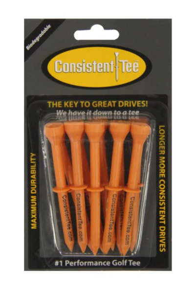 Consistent Golf Tee Orange - Consistent Tee 3 1/4" Golf Tees Clipart (600x600), Png Download