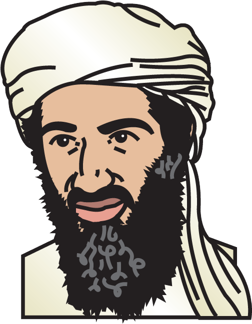 Osama Bin Laden Hide , Png Download - Osama Bin Laden Hide Clipart (504x649), Png Download