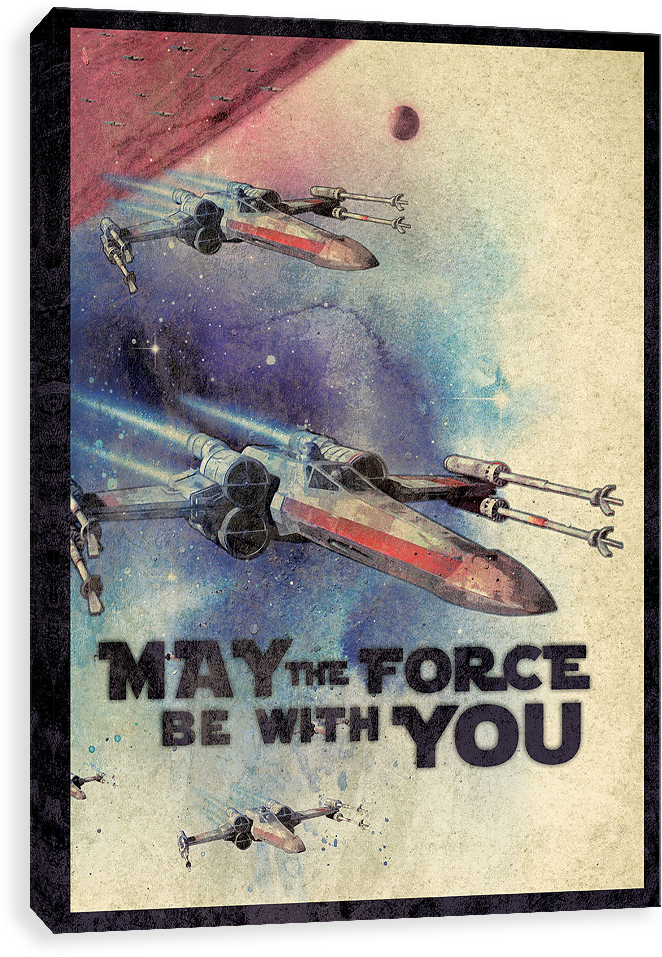 Star Wars: Episode Iv - A New Hope Clipart (1000x1000), Png Download