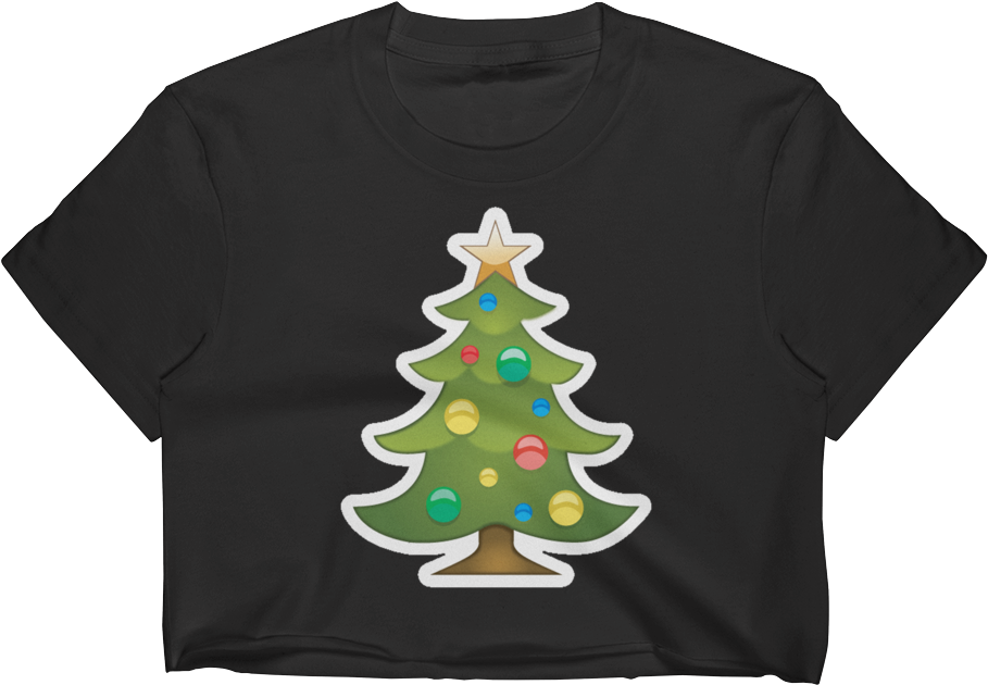 Emoji Crop Top T Shirt - Christmas Taco Clipart (909x630), Png Download