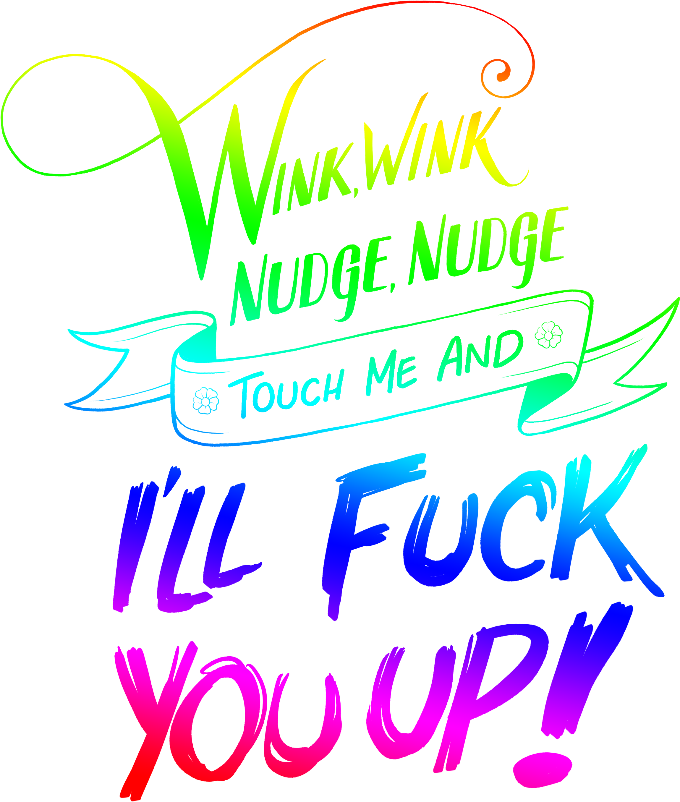 *wink Wink* Hand Mirror - Calligraphy Clipart (2550x3300), Png Download