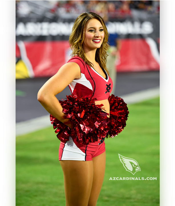 Images Of The Cardinals Cheerleaders During The Second - Pom-pom Clipart (1280x720), Png Download