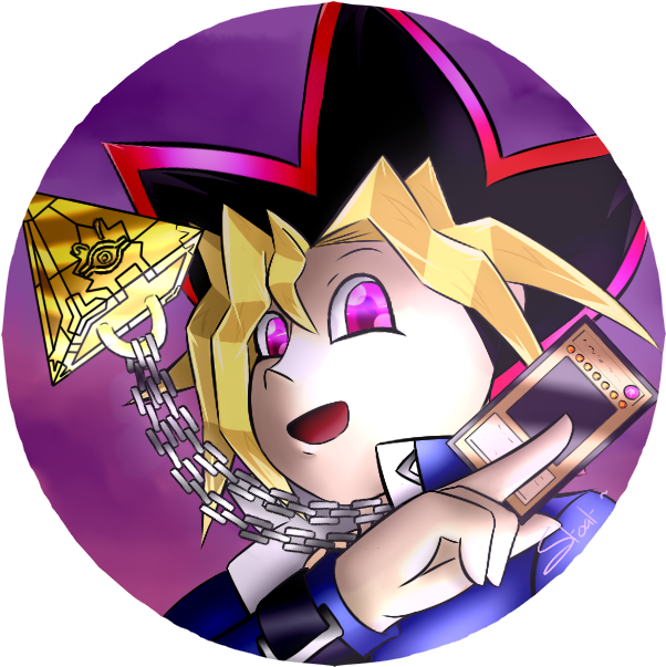 Pins Yûgi Muto , Png Download - Cartoon Clipart (602x603), Png Download