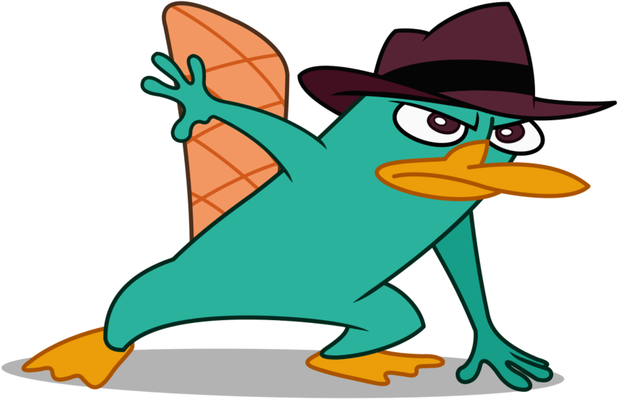 Perry The Platypus Png - Fedora Perry The Platypus Clipart (1024x632), Png Download