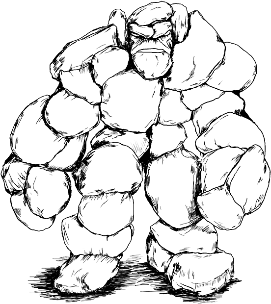 2017 09 09 Golem - Illustration Clipart (800x707), Png Download