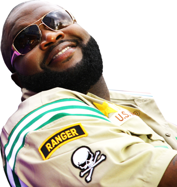 Rick Ross Leaning - Ranger Ross Clipart (569x600), Png Download