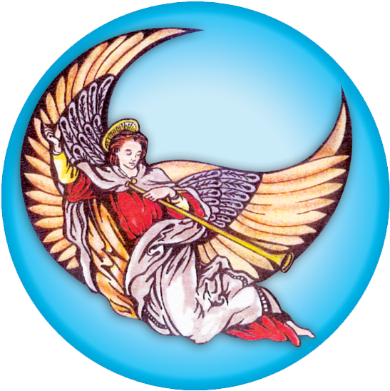 Angel Of St - Gabriali Angel Clipart (600x599), Png Download