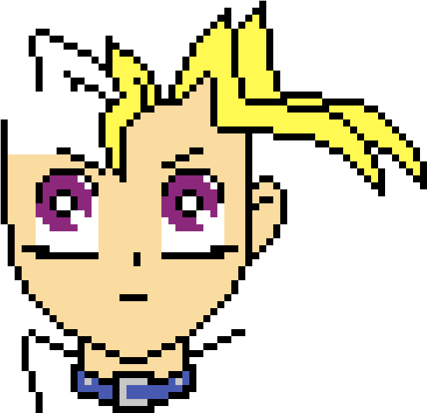 Yugi Muto Unfinished - Pixelated Circle Clipart (750x670), Png Download